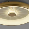 led_plafondlamp_goud_met__2.webp Best Sale Straluma LED plafondlamp goud met kristaleffect