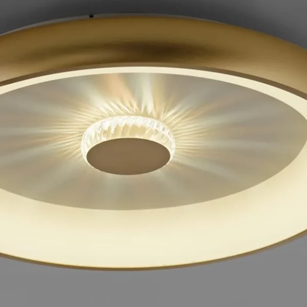 led_plafondlamp_goud_met__2.webp Best Sale Straluma LED plafondlamp goud met kristaleffect