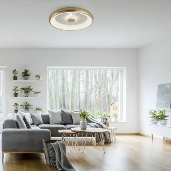led_plafondlamp_goud_met__4.webp Best Sale Straluma LED plafondlamp goud met kristaleffect