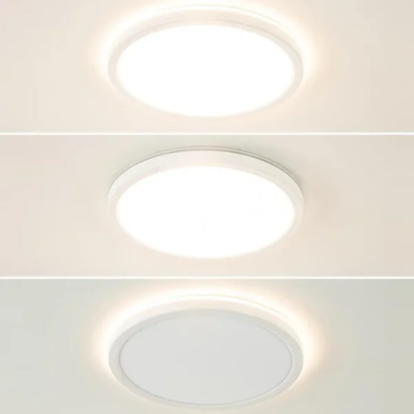 led_plafondlamp_met__lich_3.webp Sale Straluma LED plafondlamp met 3 licht opties wit IP44