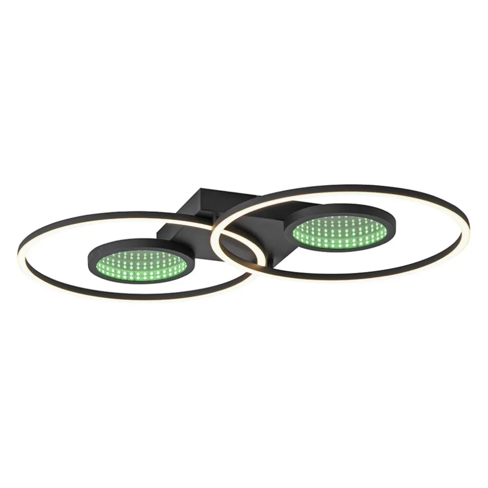led_plafondlamp_zwart_rin_0.webp Store Straluma LED plafondlamp zwart ringen met RGB en memory