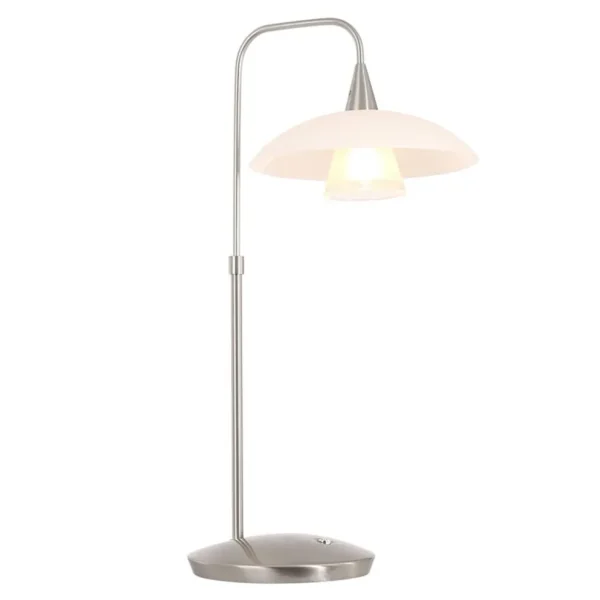 led_tafellamp_staal_met_w_1.webp Fashion Straluma LED tafellamp staal met wit glas inclusief dimmer