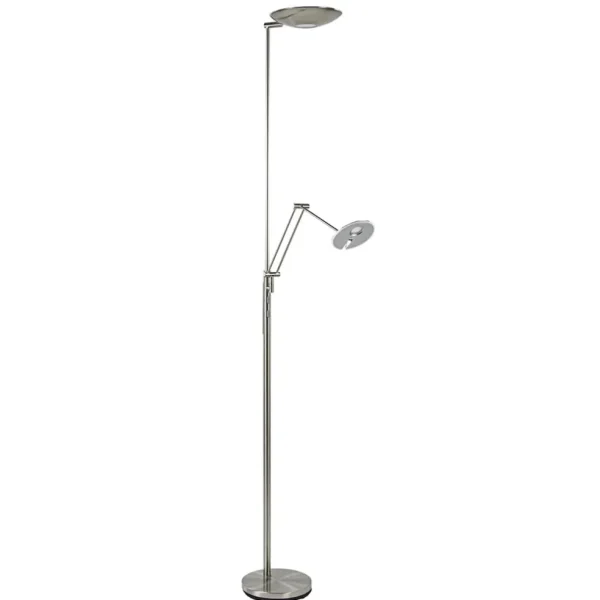 led_uplighter_met_verstel_0.webp Fashion Straluma LED uplighter met verstelbare leesarm nikkel