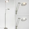 led_uplighter_met_verstel_2.webp Fashion Straluma LED uplighter met verstelbare leesarm nikkel