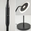 Best Straluma LED vloer/leeslamp mat zwart metaal verstelbaar