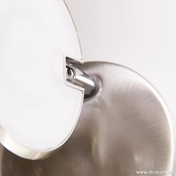 led_wandlamp_staal_met_di_1.webp Fashion Straluma LED wandlamp staal met dimmer