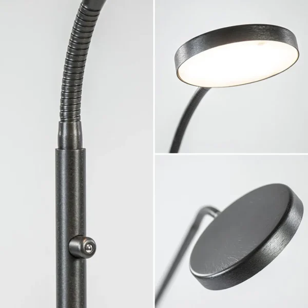 New Straluma Leeslamp Denia Flex zwart dim-to-warm