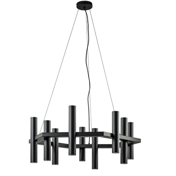 lichts_design_hanglamp_ho_0.webp Discount Straluma 12-Lichts design hanglamp 6-hoekig mat zwart