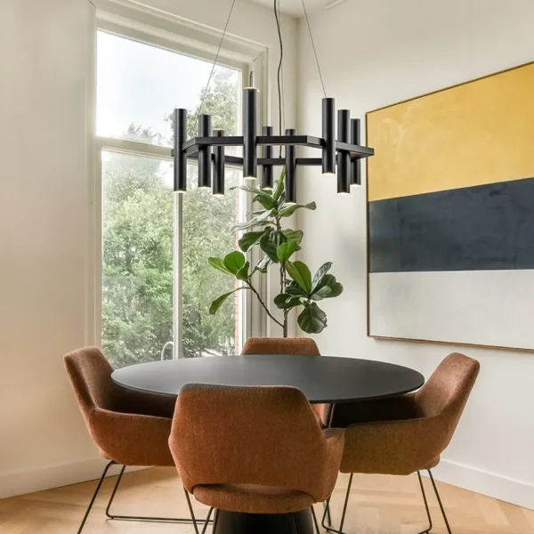 lichts_design_hanglamp_ho_4.webp Discount Straluma 12-Lichts design hanglamp 6-hoekig mat zwart