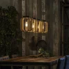 lichts_eettafelhanglamp_m_4-1.webp New Straluma 4-Lichts eettafelhanglamp mat zwart met ruw hout