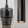 Discount Straluma 8-Lichts eettafelhanglamp smoke glas + GU10 spots