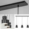lichts_eettafelhanglamp_z_2-3.webp Hot Straluma 3-Lichts eettafelhanglamp zwart met goud accent