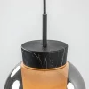 lichts_hanglamp_balk_zwar_2.webp Discount Straluma 3-Lichts hanglamp balk zwart/marmer met smoke glas