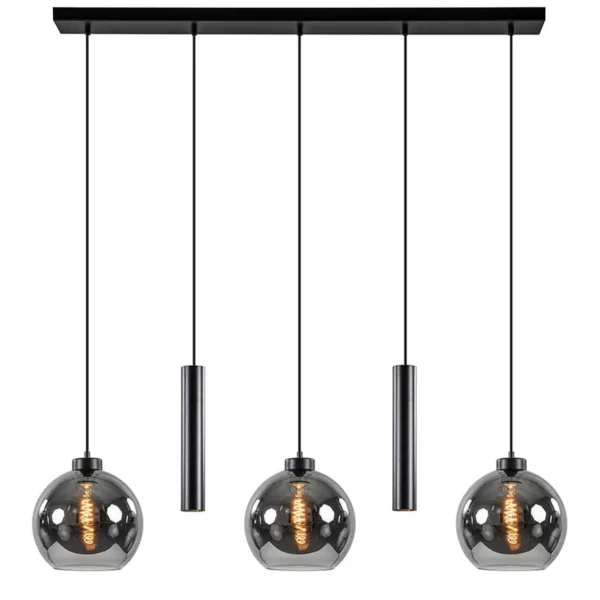 lichts_hanglamp_cilinders_1.webp Flash Sale Straluma 5-Lichts hanglamp cilinders en smoke glas