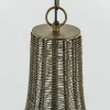 Fashion Straluma 2-Lichts hanglamp Khedira mat zwart/brons