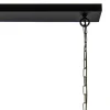 Fashion Straluma 2-Lichts hanglamp Khedira mat zwart/brons