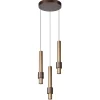 lichts_hanglamp_led_cilin_0.webp New Straluma 3-Lichts hanglamp LED cilinders bruin rond