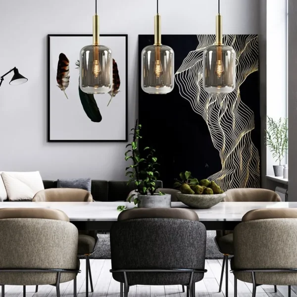 lichts_hanglamp_lekar_ant_4.webp Shop Straluma 3-Lichts hanglamp Lekar antiek brons met smoke glas