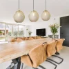 Online Straluma 3-Lichts hanglamp Moroc goud Light and Living