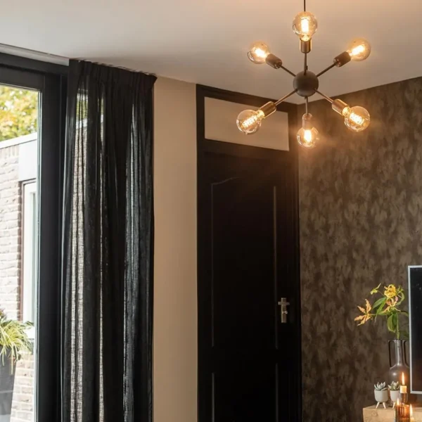 lichts_hanglamp_zwart_exc_4.webp Cheap Straluma 6-Lichts hanglamp zwart exclusief lichtbron