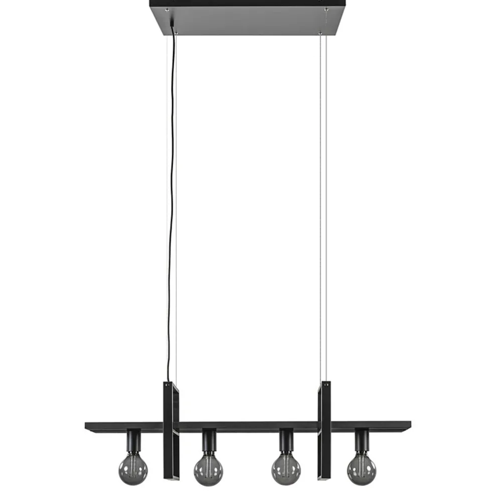lichts_hanglamp_zwart_met_0-6.webp Cheap Straluma 4-Lichts hanglamp zwart met zwarte houten planken