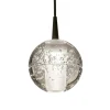 Clearance Straluma 3-Lichts hanglamp zwart met helder glazen bollen