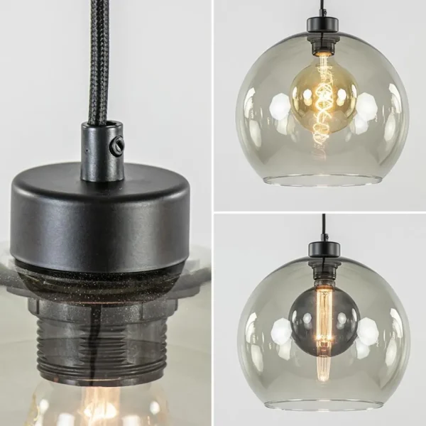 lichts_hanglamp_zwart_met_3-3.webp Sale Straluma 3-Lichts hanglamp zwart met smoke glas