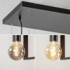 lichts_hanglamp_zwart_met_3-5.webp Cheap Straluma 4-Lichts hanglamp zwart met zwarte houten planken