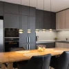 lichts_led_eettafelhangla_4-1.webp Cheap Straluma 5-Lichts LED eettafelhanglamp zwart met champagne glas