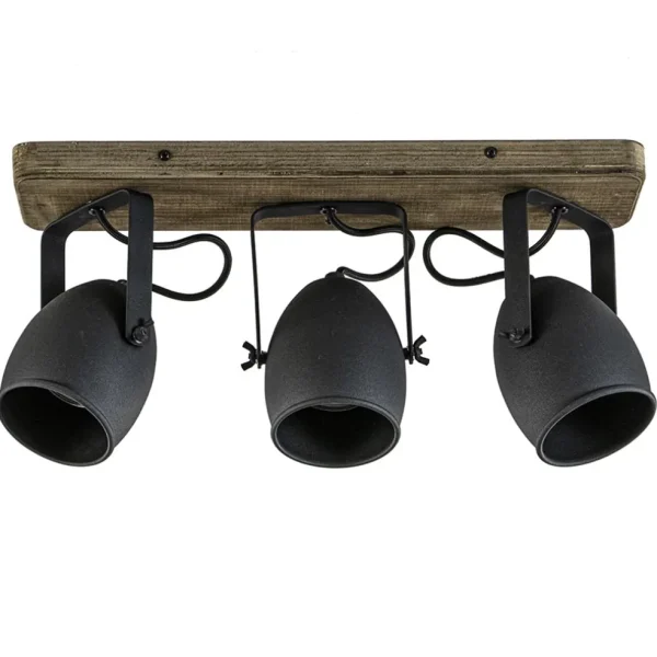 lichts_opbouwspot_mat_zwa_0.webp Best Sale Straluma 3-Lichts opbouwspot mat zwart met hout