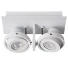 lichts_opbouwspot_wit_dim_0.webp Clearance Straluma 2-Lichts opbouwspot wit dim to warm LED