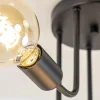 lichts_plafondlamp_pendel_2.webp Flash Sale Straluma 5-Lichts plafondlamp pendel mat zwart excl lichtbronnen