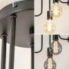 lichts_plafondlamp_pendel_3.webp Flash Sale Straluma 5-Lichts plafondlamp pendel mat zwart excl lichtbronnen