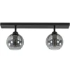 lichts_plafondlamp_smoke__0.webp Online Straluma 2-Lichts plafondlamp smoke glas met zwart