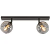 lichts_plafondlamp_smoke__1.webp Online Straluma 2-Lichts plafondlamp smoke glas met zwart