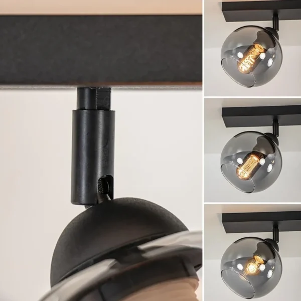 lichts_plafondlamp_smoke__3.webp Online Straluma 2-Lichts plafondlamp smoke glas met zwart