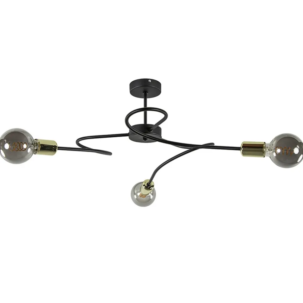 lichts_plafondlamp_zwart__0-1.webp Store Straluma 3-Lichts plafondlamp zwart met gouden pendels