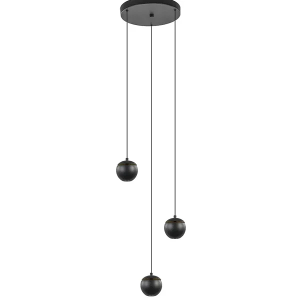 lichts_ronde_led_hanglamp_0.webp Cheap Straluma 3-Lichts ronde LED hanglamp bollen zwart met goud
