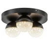 lichts_ronde_led_plafondl_0.webp Store Straluma 3-Lichts ronde LED plafondlamp zwart 3-standen dimbaar