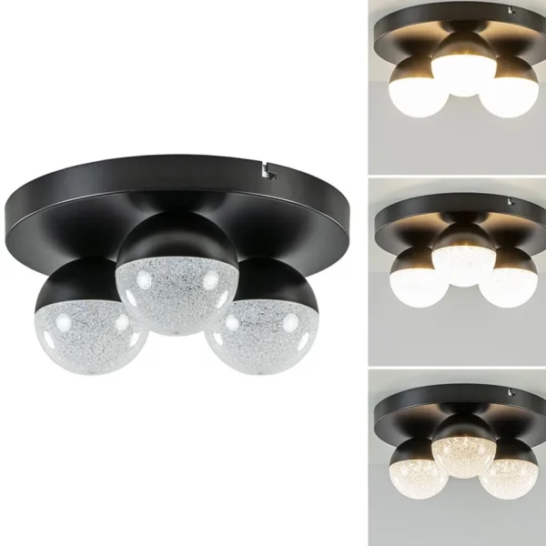 lichts_ronde_led_plafondl_1.webp Store Straluma 3-Lichts ronde LED plafondlamp zwart 3-standen dimbaar