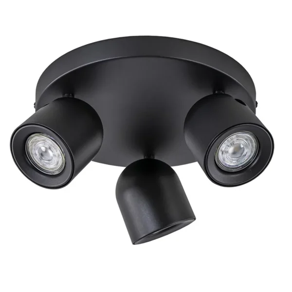 lichts_ronde_opbouwspot_z_0.webp Shop Straluma 3-Lichts ronde opbouwspot zwart verstelbaar