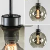 Best Sale Straluma 3-Lichts ronde plafondlamp met smoke glazen bollen