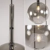 lichts_videlamp_smoke_gla_3.webp Online Straluma 3-Lichts videlamp smoke glas met zwart