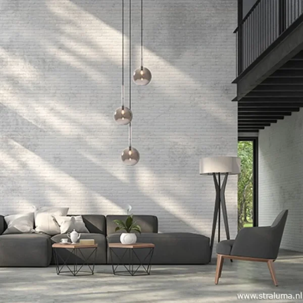 lichts_videlamp_smoke_gla_4.webp Online Straluma 3-Lichts videlamp smoke glas met zwart