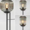 lichts_vloerlamp_met_smok_3.webp Fashion Straluma 3-Lichts vloerlamp met smoke glazen kappen reliëf