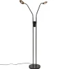 lichts_vloerleeslamp_zwar_1.webp Best Sale Straluma 2-Lichts vloer/leeslamp zwart met dimbaar LED