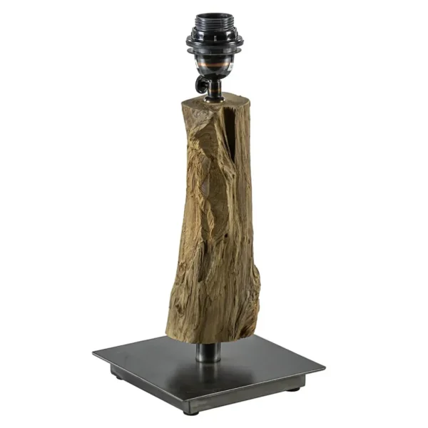 light_amp_living_lampvoet_0-2.webp Shop Straluma Light & Living lampvoet Siji metaal met hout