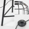 light_amp_living_vloerlam_2.webp Outlet Straluma Light & Living vloerlamp Toah zwart met antiek brons