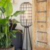 light_amp_living_vloerlam_4.webp Outlet Straluma Light & Living vloerlamp Toah zwart met antiek brons