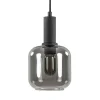 light_and_living_hanglamp_0.webp Discount Straluma Light and Living hanglamp Lekar zwart met smoke glas klein